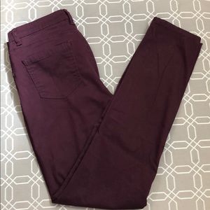Burgundy pants